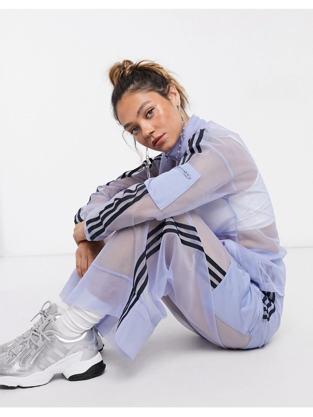 RARE NWOT Adidas originals mesh track jacket sz M - Picture 2 of 16